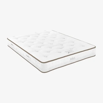 Marks & Spencer M&S 1000 British Wool Pocket Spring Medium Firm Mattress White