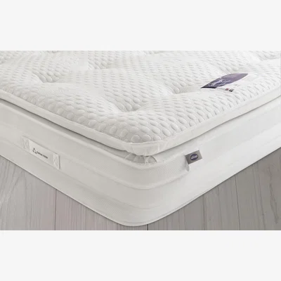 Marks & Spencer Silentnight 2000 Pocket Spring Pillowtop Mattress - 6FT - White, White