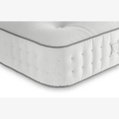 Marks & Spencer M&S Natural Wool 1000 Pocket Spring Firm Mattress - 4FT6 - White, White