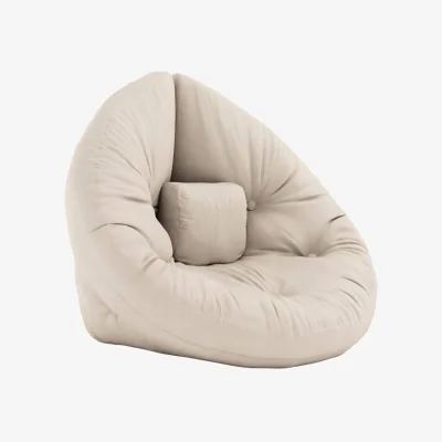 Made in Design Mini Nido Futon mattress textile beige / Mattress-futon - KARUP DESIGN