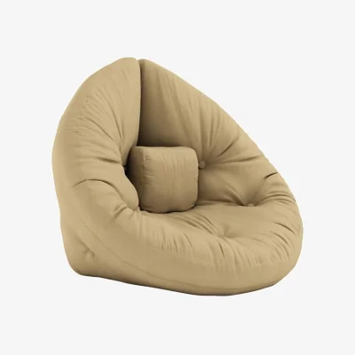 Made in Design Mini Nido Futon mattress textile beige / Mattress-futon - KARUP DESIGN