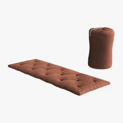 Made in Design Bed in a Bag Futon mattress textile brown / Spare bed - 70 x 190 cm - KARUP DESIGN