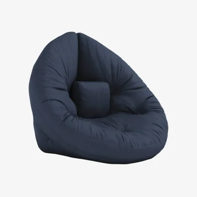 Made in Design Mini Nido Futon mattress textile blue / Mattress-futon - KARUP DESIGN