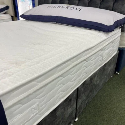 Downtown Highgrove Gel Divine 1400 Mattress - 135cm Double In White