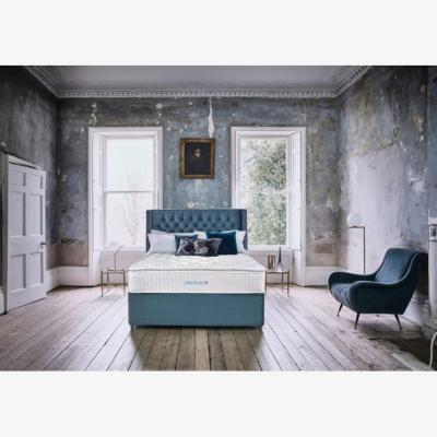 Downtown Sleepeezee Crystal Comfort Mattress and Divan Set - 150cm King - Electric Ottoman