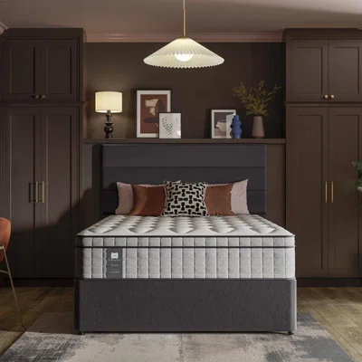 Downtown Sealy Chadwick Mattress and Divan Set - 90cm Single - 2 Drawers Single