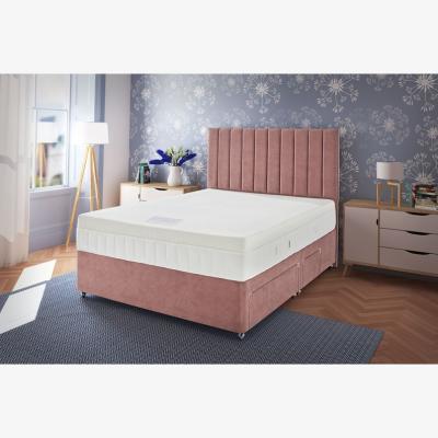 Downtown Kaymed Nirvana 2000 Mattress and Divan set - 135cm Double - No Storage - Standard Fabric