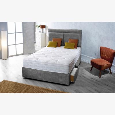 Downtown Highgrove Memory Divine 1400 Hybrid Mattress and Divan Set - 180cm Super King - End Lift Ottoman