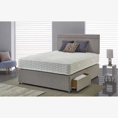 Downtown Highgrove Celestial 1000 Mattress and Divan Set - 75cm Small Single - Side Lift Ottoman
