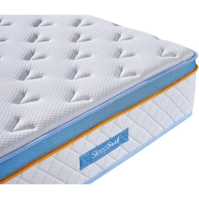 The Range Sleepsoul Heaven 2000 Pocket Gel Hybrid Mattress - Single - White / Double