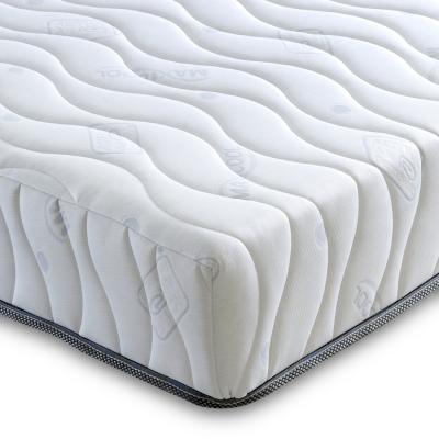 The Range 20cm Rock Hard, All Foam, No Springs Mattress - White / Double