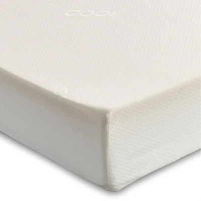 The Range The Foam People 6" Deep All-Foam Plain Zip cover mattress - White / Small Single