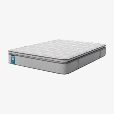The Range Sealy Winslow Geltex Enhance 2400 Pocket Pillow Top Mattress King Size Medium - White / Superking