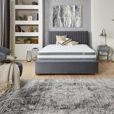 The Range Duo Breathe Airflow Pocket Mattress, Size Single - White