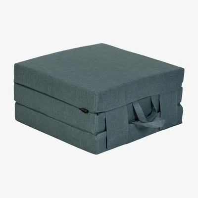 The Range Single Portable Folding Foam Mattress With Carry Handles - Duckegg