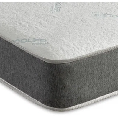 The Range Starlight Beds 22cm Deep Cooler Extreme with Cooling Foam and Spring Mattress - Iced Blue / Single