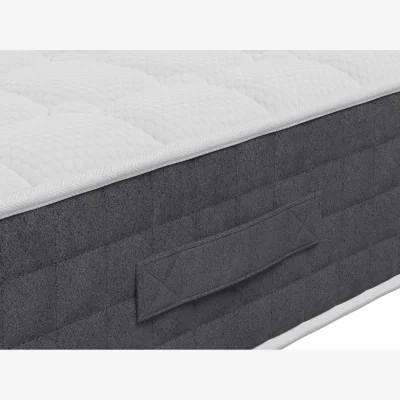 The Range Arthur Sleep Cool Rock Extra Firm Hybrid Mattress - 5' King - White / 135cm