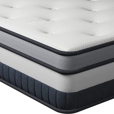 The Range NAMIP Mattress 11 Inch Pocket Sprung Mattress  - White / Double