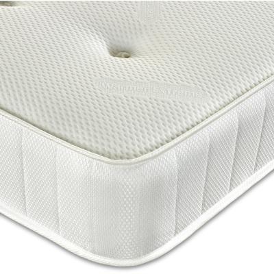 The Range 9" Deep Upholstery Breathable Winter Warming Premium open coil Mattress - White / Tufted / King