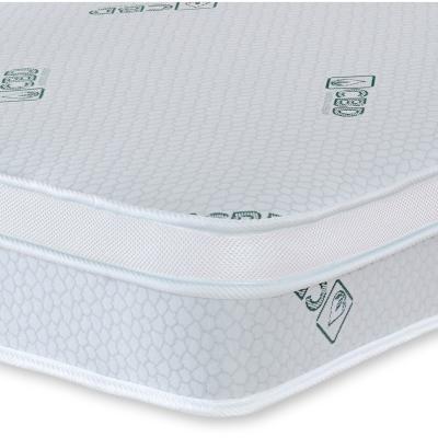 The Range Calm and Relaxing CBD Oil Infused Value Comfortable Spring Mattress - White / King