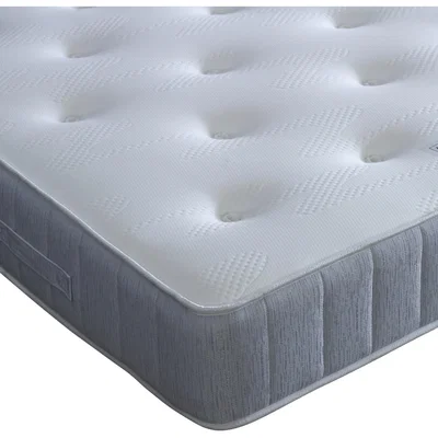 The Range Pearl Contour Memory Foam Mattress - Grey / Small Single