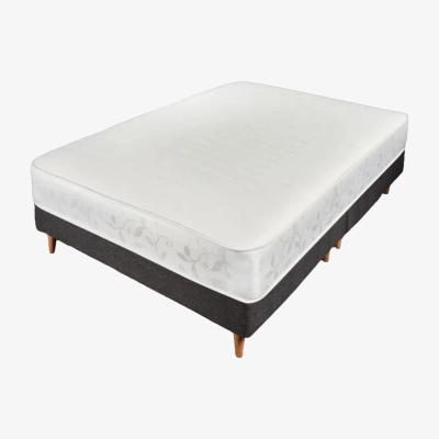 The Range Roma Medium Support Cool Top Blue Spring Mattress - White / Single