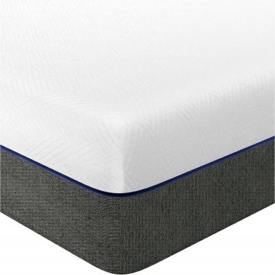 The Range Memory Foam Mattress 8 Inch Mattress with Soft Fabric  - Grey-White / Single