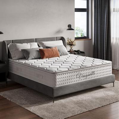 The Range 10.6 Inch Pocket Sprung Mattress Pillow Top - White / Continental  Single