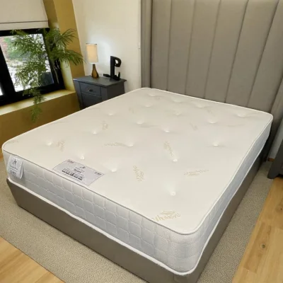 The Range Avant Luxury open Coil Mattress - White / Single