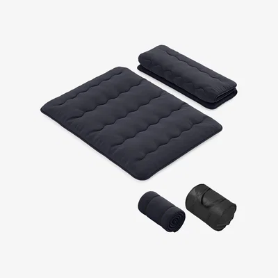 The Range Japanese Floor Mattress Roll up Mattress - Black
