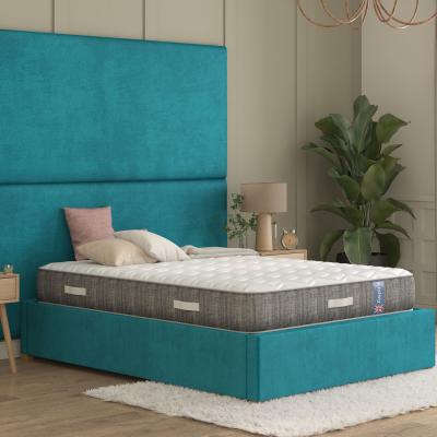 The Range Pocket Sprung Mattress with British Wool Fillings - White / Small Double