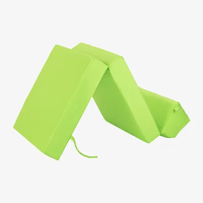 The Range Water resistant Folding Guest Mattress with Headrest - Lime