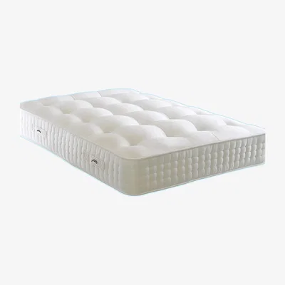 The Range 14 Inch Thick Pillow Top Gel Mattress - White