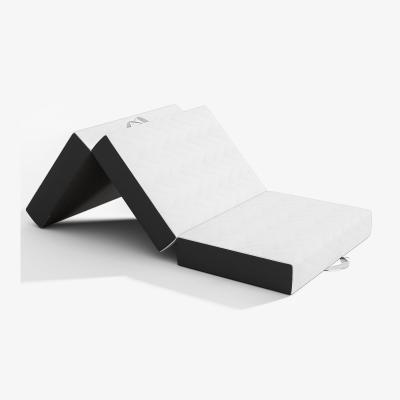 The Range 10cm Gel Memory Foam Foldable Mattress Tri-fold - White / Single