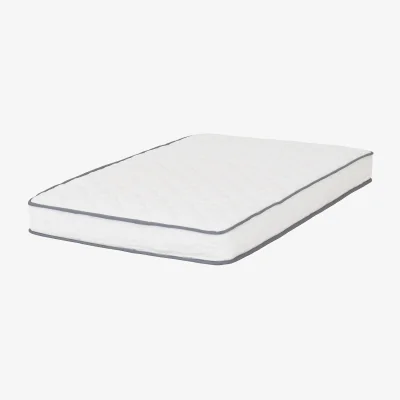 The Range Yasmin 4'6" Double Roll-Up Mattress 18cm (Bonnell Spring) - White