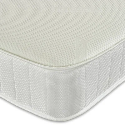 The Range 9" Deep Upholstery Breathable Winter Warming Premium open coil Mattress - White / Flattop / King