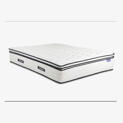 The Range Space 2000 Pocket Memory Pillow Top Mattress - White, Black / King
