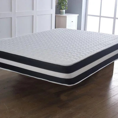 The Range Memory Foam Open Coil Sprung Cool Touch 7-Layer Mattress - White