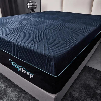 The Range 24cm Memory Foam Mattress - Navy / Small Double