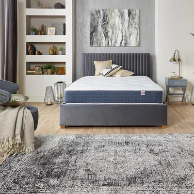 The Range Temperature Control Duo Pocket Mattress, Size Single - White