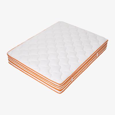 The Range 11Inch Mattress Wavy Foam Pocket Spring Hybrid Mattress - Orange & White / Double