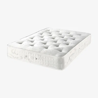 The Range Cashmere 2000 Natural Pocket Mattress - White / Superking
