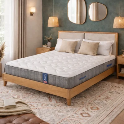 The Range FlexRest Pocket Hybrid Memory Foam Mattress Medium Comfort 23cm - White