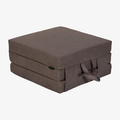 The Range Single Portable Folding Foam Mattress With Carry Handles - Slate