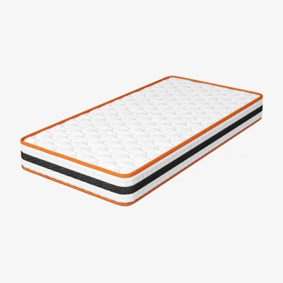 The Range MCC Direct Small Single 2ft 6in Memory Foam and Bonnell Spring Mattress OEKO-TEX Certified - N/A