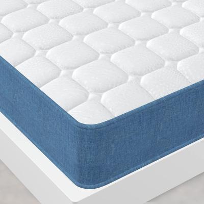 The Range Cooling Gel Memory Foam Mattress - Blue-White / Double