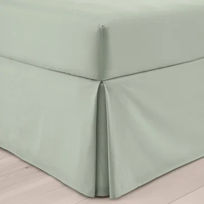 Dunelm Pure Cotton Valance Sage