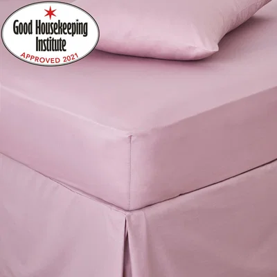 Dunelm Non Iron Plain Fitted Sheet Lilac