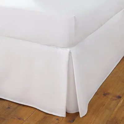 Dunelm Fogarty Cooling Cotton Fitted Valance Sheet White
