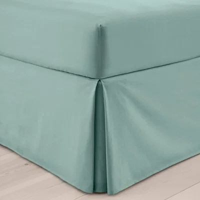 Dunelm Pure Cotton Valance Seafoam